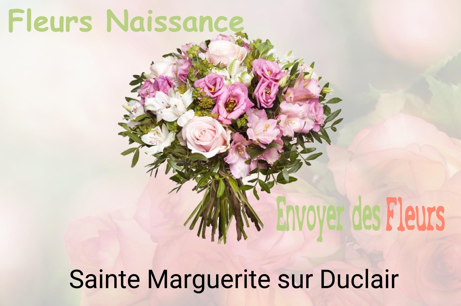 Bouquet de fleurs de naissance livré à Sainte-Marguerite-sur-Duclair