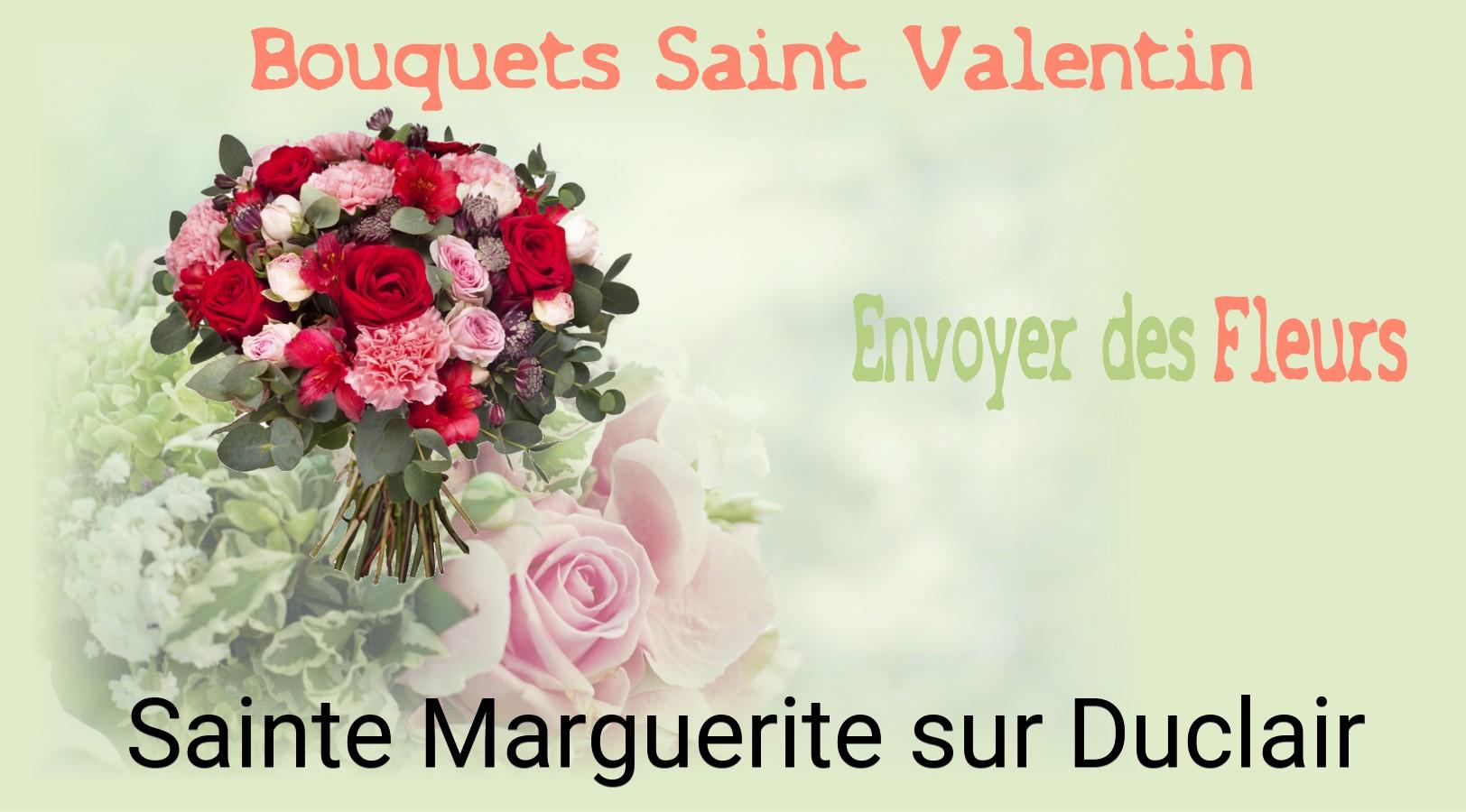 Roses de Saint-Valentin livrées à Sainte-Marguerite-sur-Duclair