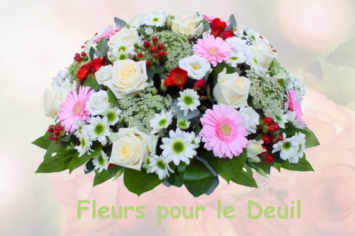 fleurs deuil SAINTE-MARGUERITE-SUR-DUCLAIR